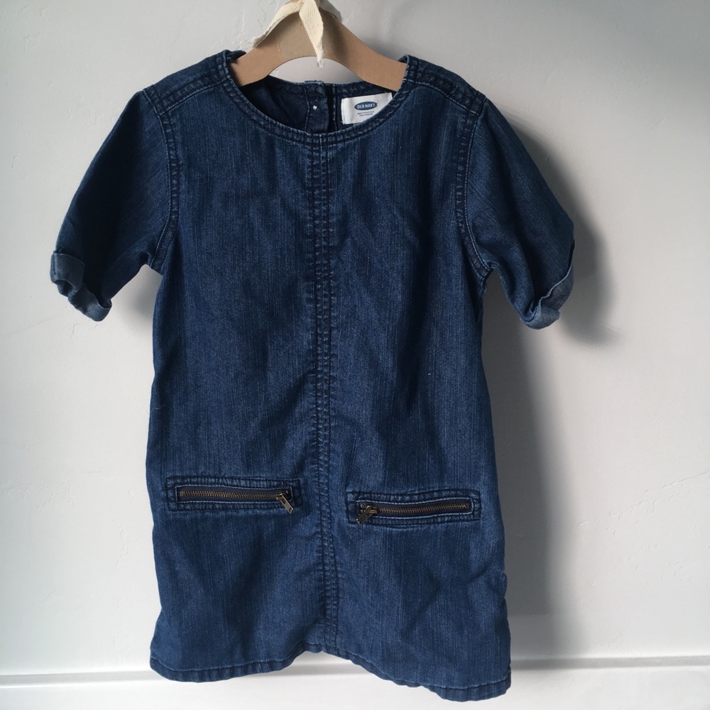 Old Navy denim shift dress